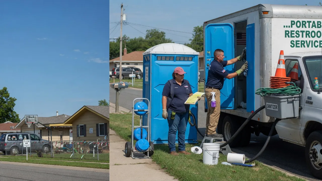 Portable Toilet Rental in Blue Springs, NE near me